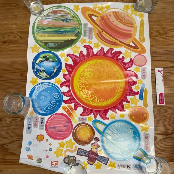 Kids space room decals - Picture 2 of 3